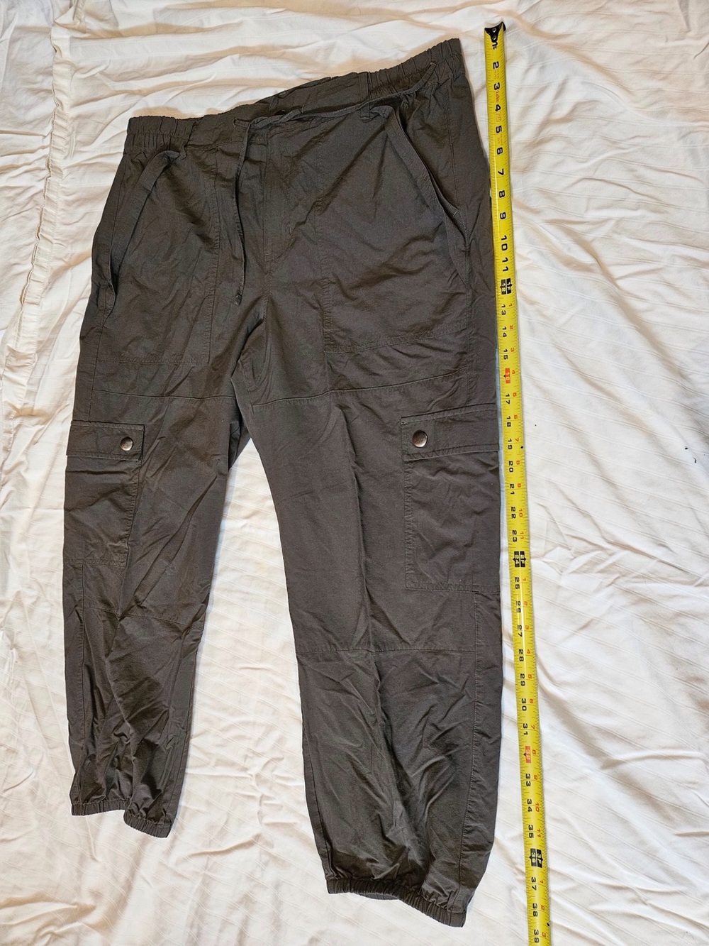 Utility Cargo Jogger Pants - Army Green